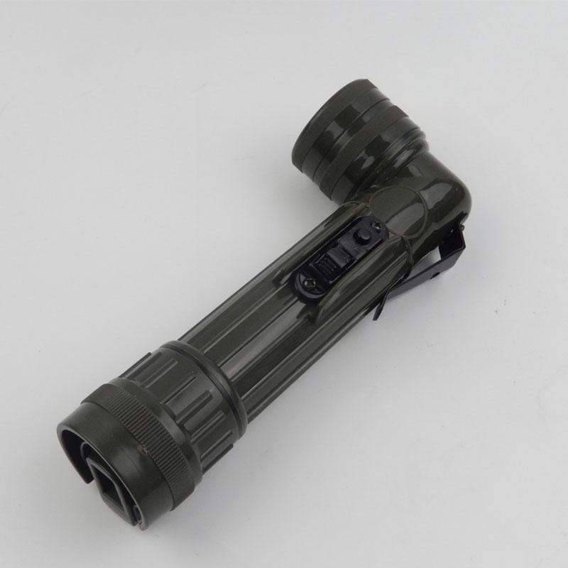 Durable LED tactical flashlight, ideal for survival gear, outdoor exploration, and emergency lighting.