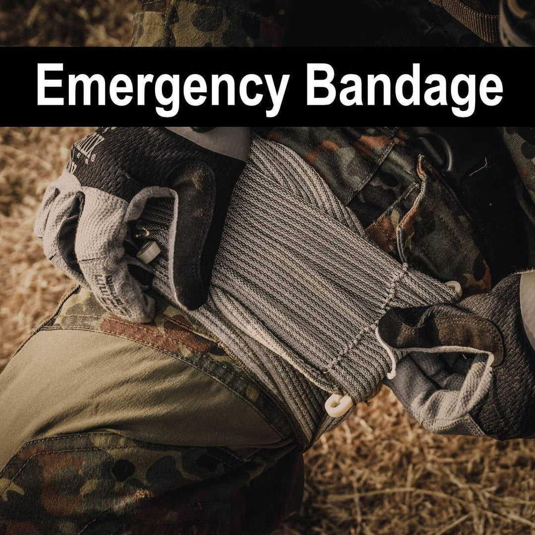 Emergency gear: tactical outdoor first aid kit, complete with essential medical supplies for survival