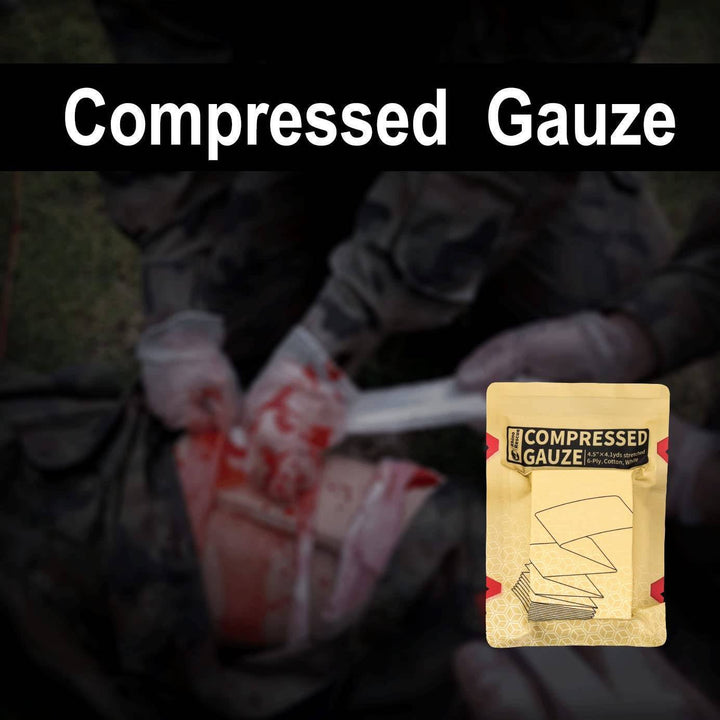 MOLLE compatible tactical first aid kit, perfect for rugged outdoor adventures and preparedness