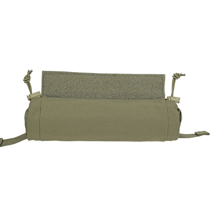 Multiple views of a durable tactical first aid pouch, great for MOLLE compatible trauma kit.