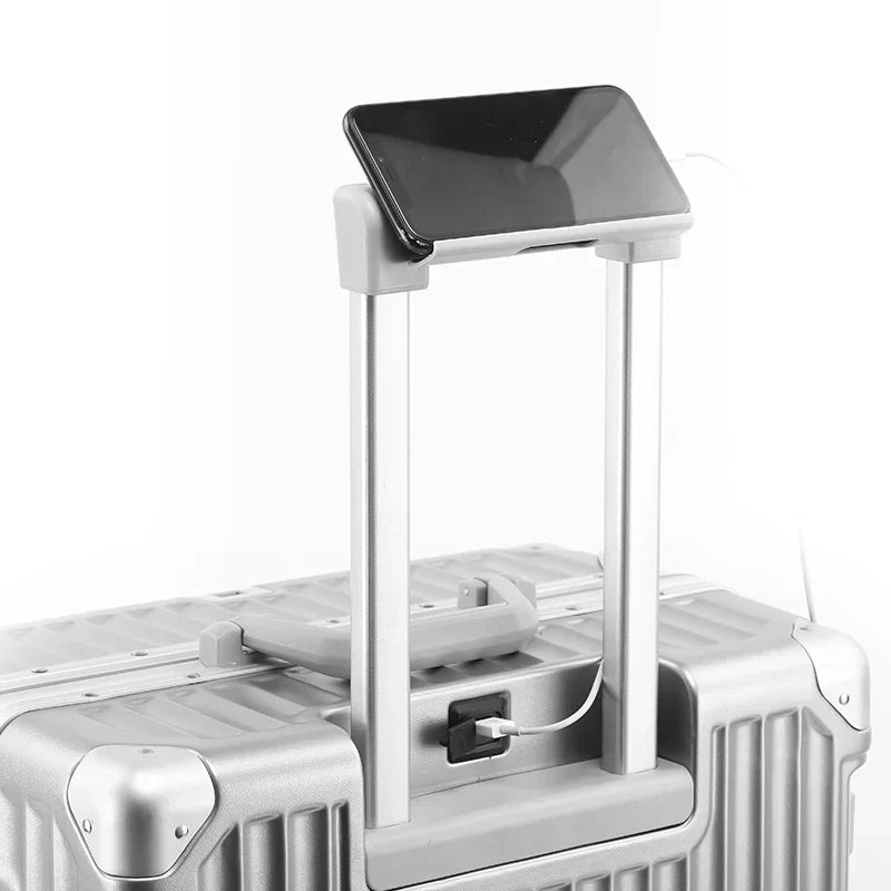 Unisex Tallinn hard-shell suitcase with smooth 360° spinner wheels for easy navigation on any vacation.