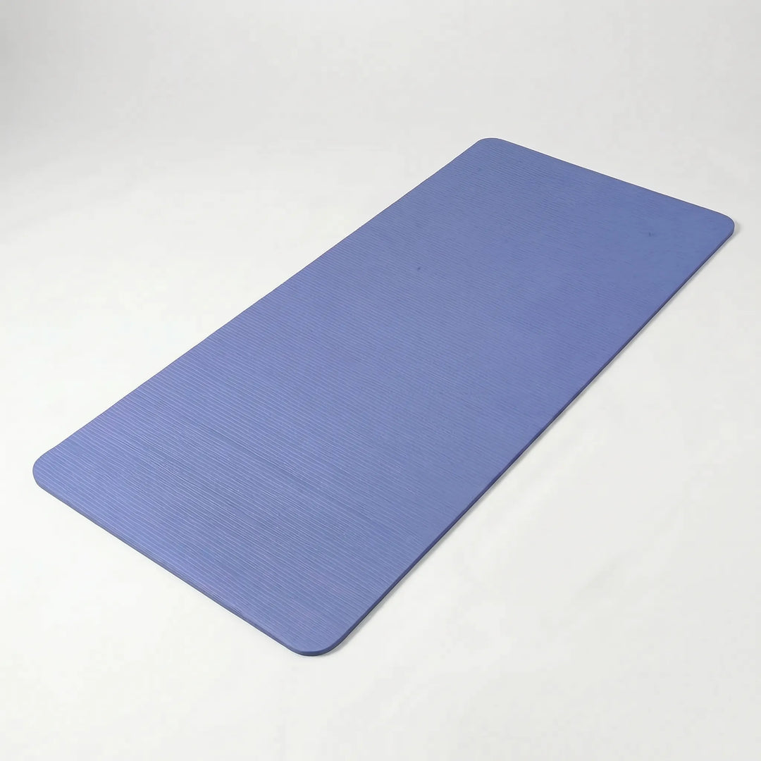 Durable NBR foam exercise mat, non-slip & thick for superior joint support during yoga, Pilates & home workouts.