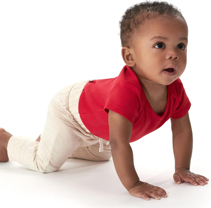 Cozy toddler joggers 3-pack in soft fleece, perfect activewear for boys & girls, ultimate comfort for play.