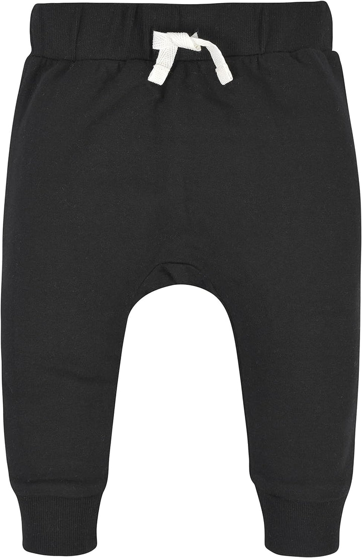 Multi-pack of versatile toddler sweatpants for boys & girls; durable playwear for active kids.