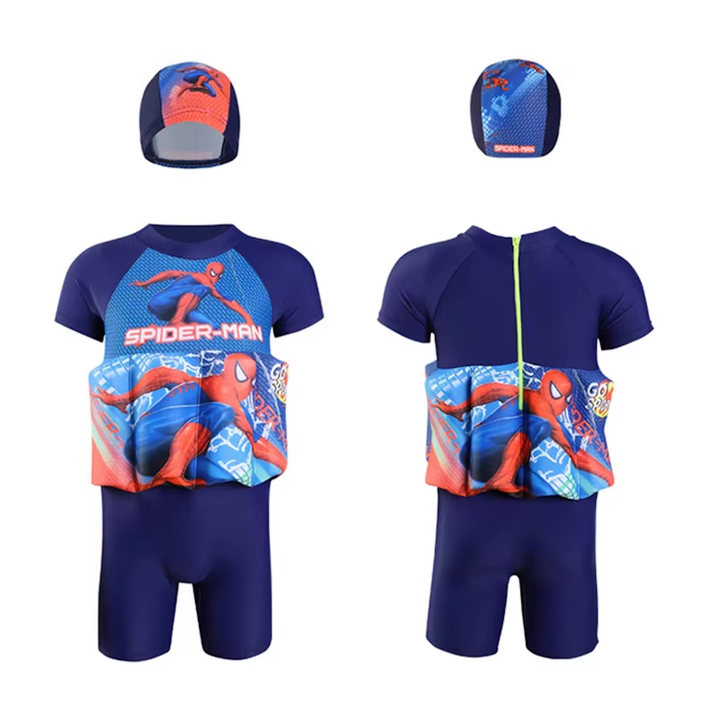 Unisex children's UV protective swimwear vest with shorts, SPF 50.