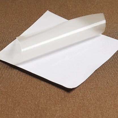 Close-up of TPU repair patch roll, strong adhesive for outdoor gear, an essential hiking accessory