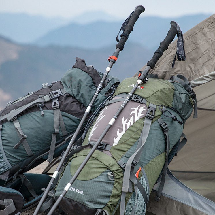 TrailMate Ultra-Light Aluminum Trekking Pole, adjustable for hiking and outdoor adventure