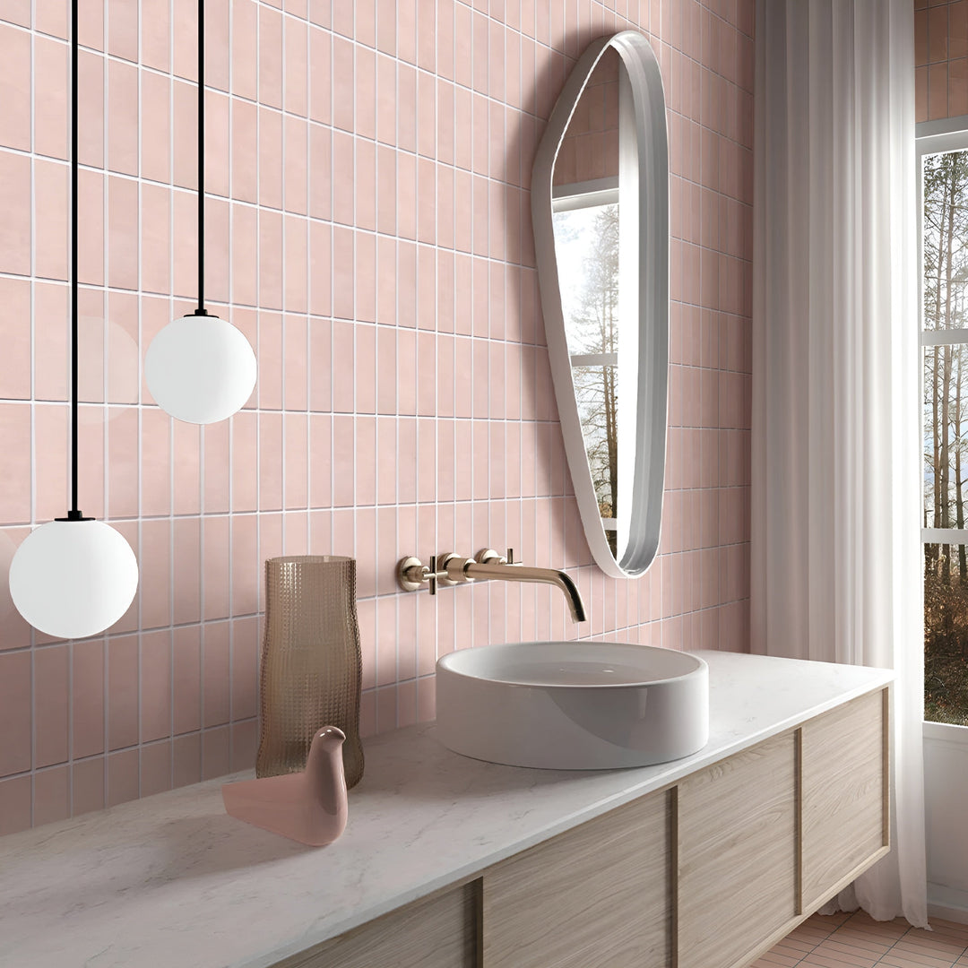 Modern 3D peel & stick wall panels. Waterproof, heat resistant, ideal for bathroom & kitchen wall decor.