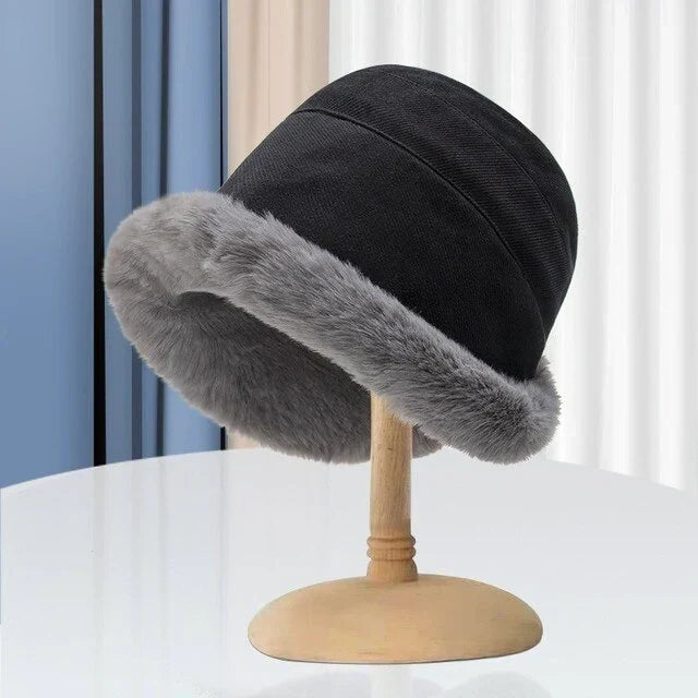 Stylish women's knit beanie, a trendy winter accessory. Keeps you warm & fashionable in cold weather. FrostChic hat.
