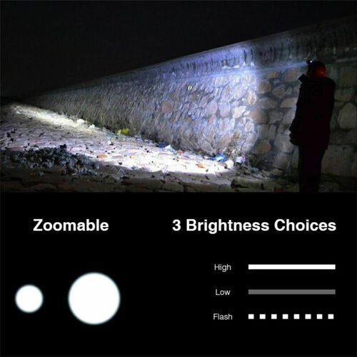 Outdoor gear headlamp with long-lasting battery, ideal for emergency light