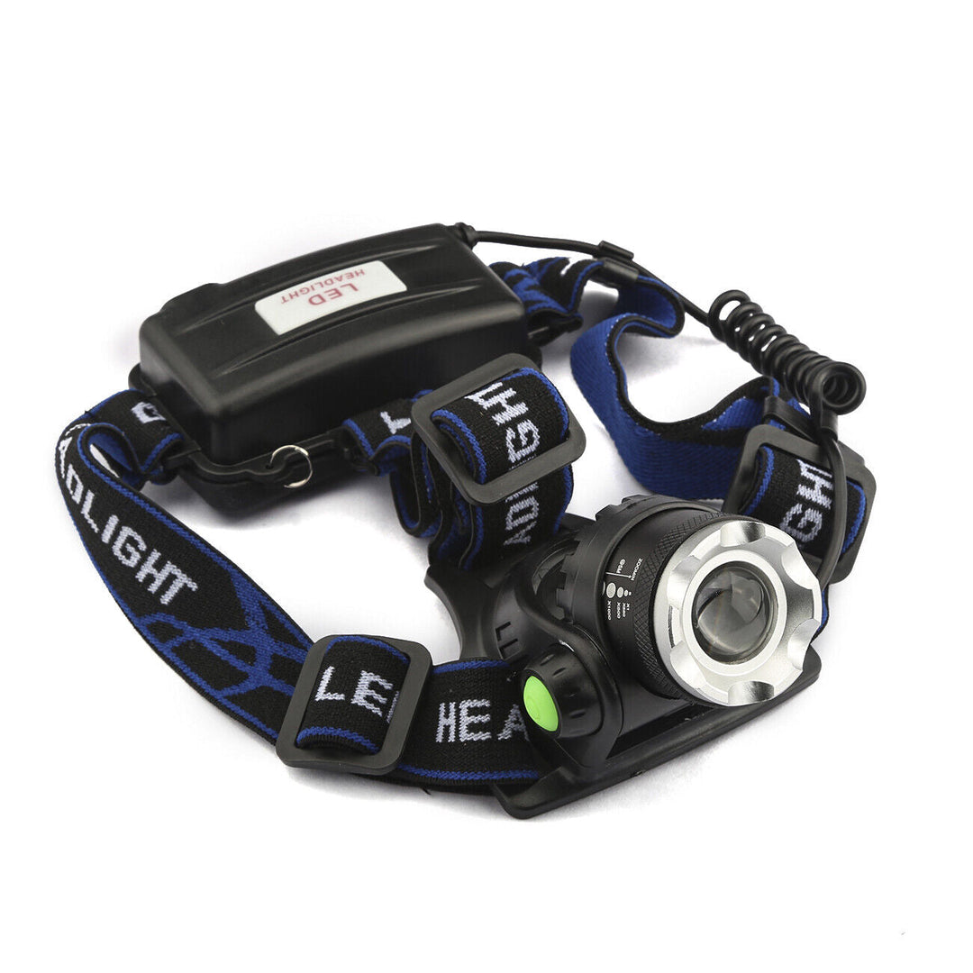 Versatile LED headlamp, great for camping, fishing, and work tasks