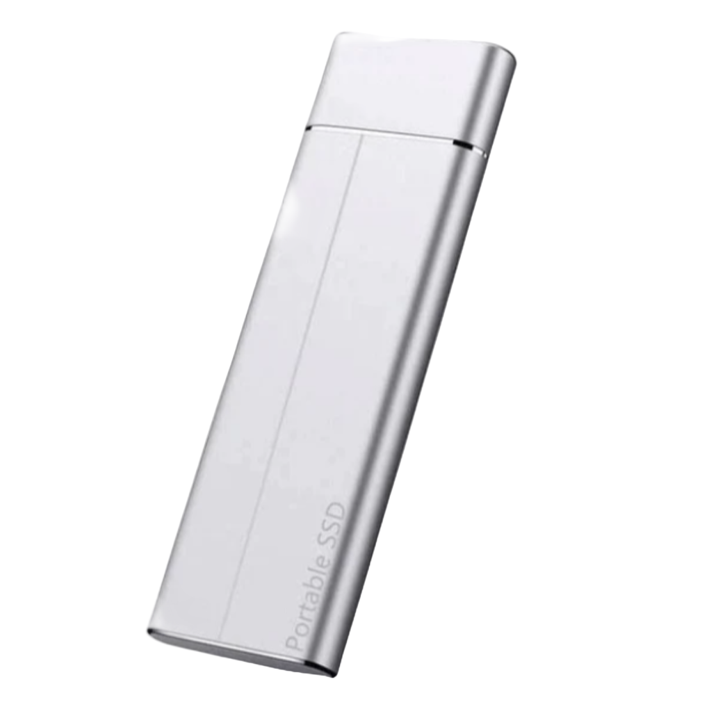 High-speed 64GB portable SSD external storage, an ultra-fast solid-state drive for efficient data transfer.