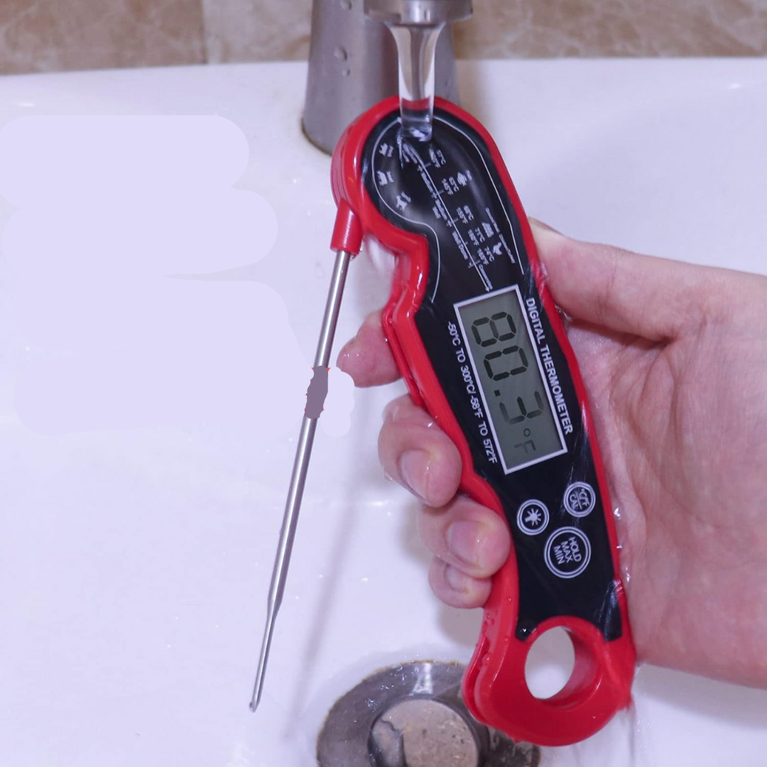 Ultra-Fast Digital Meat Thermometer for perfect cooking, grilling, and baking. Essential kitchen tool.