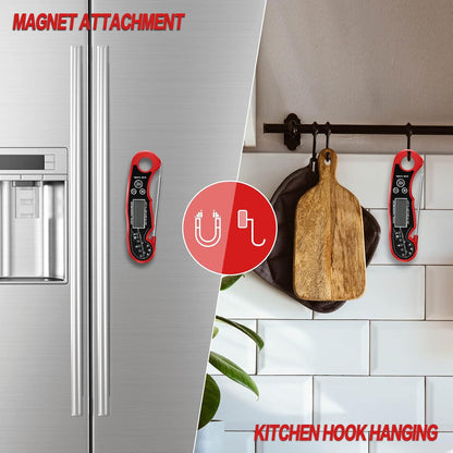 Waterproof GrillGauge digital meat thermometer for grilling. Fast read ensures perfectly cooked food every time.