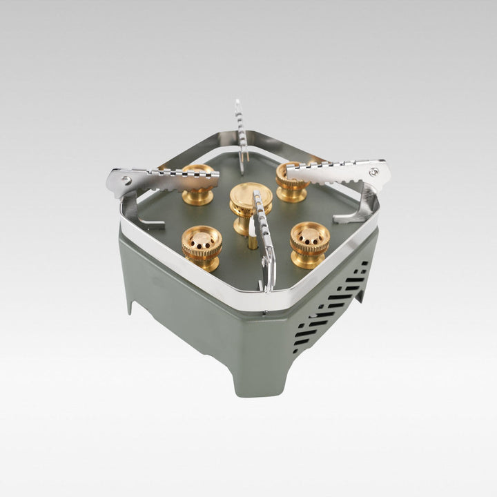 Ultra-potent outdoor camping stove, compact for backpacking and hiking