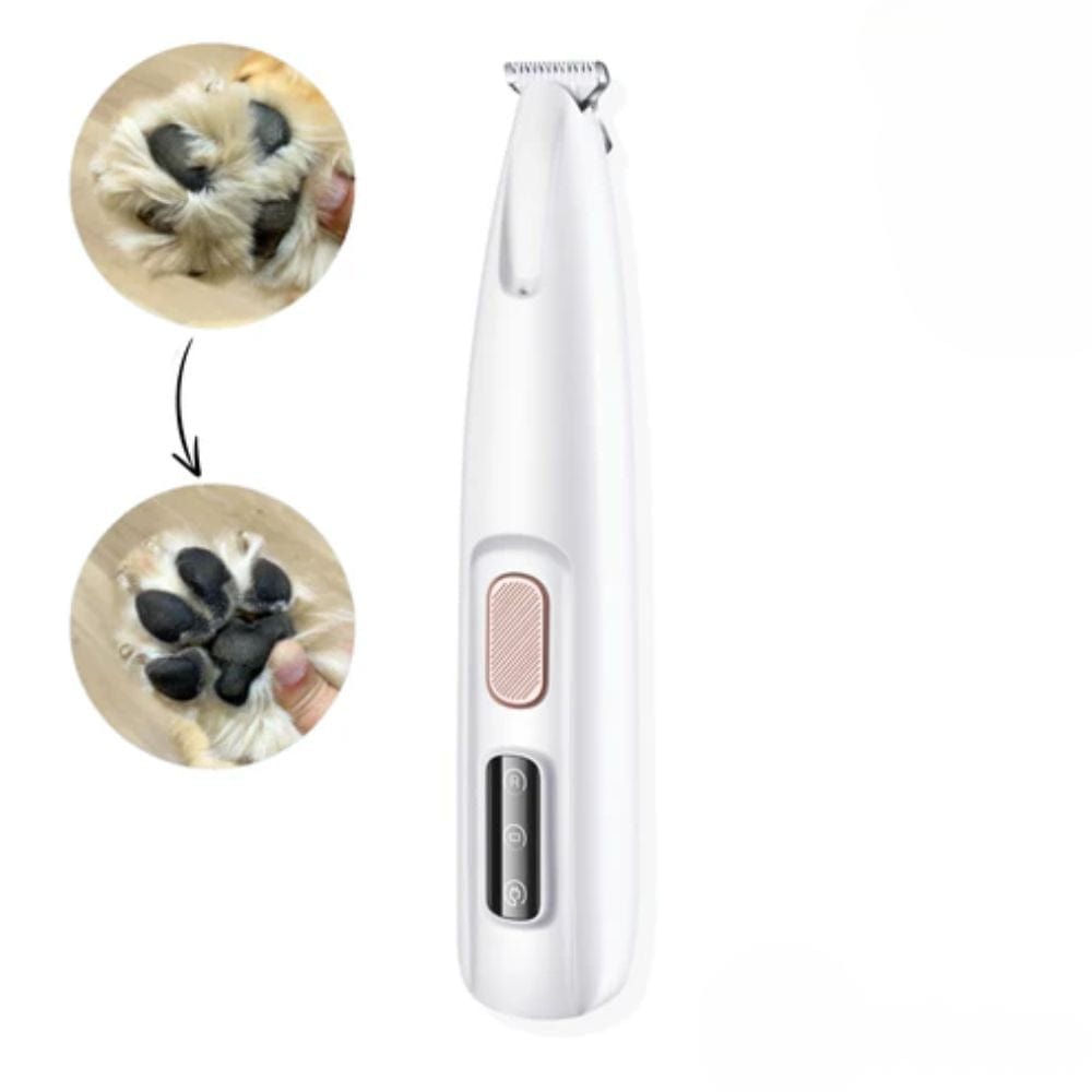 Ultra-quiet pet grooming trimmer for dogs & cats with sensitive skin. Cordless, USB rechargeable for stress-free pet care.