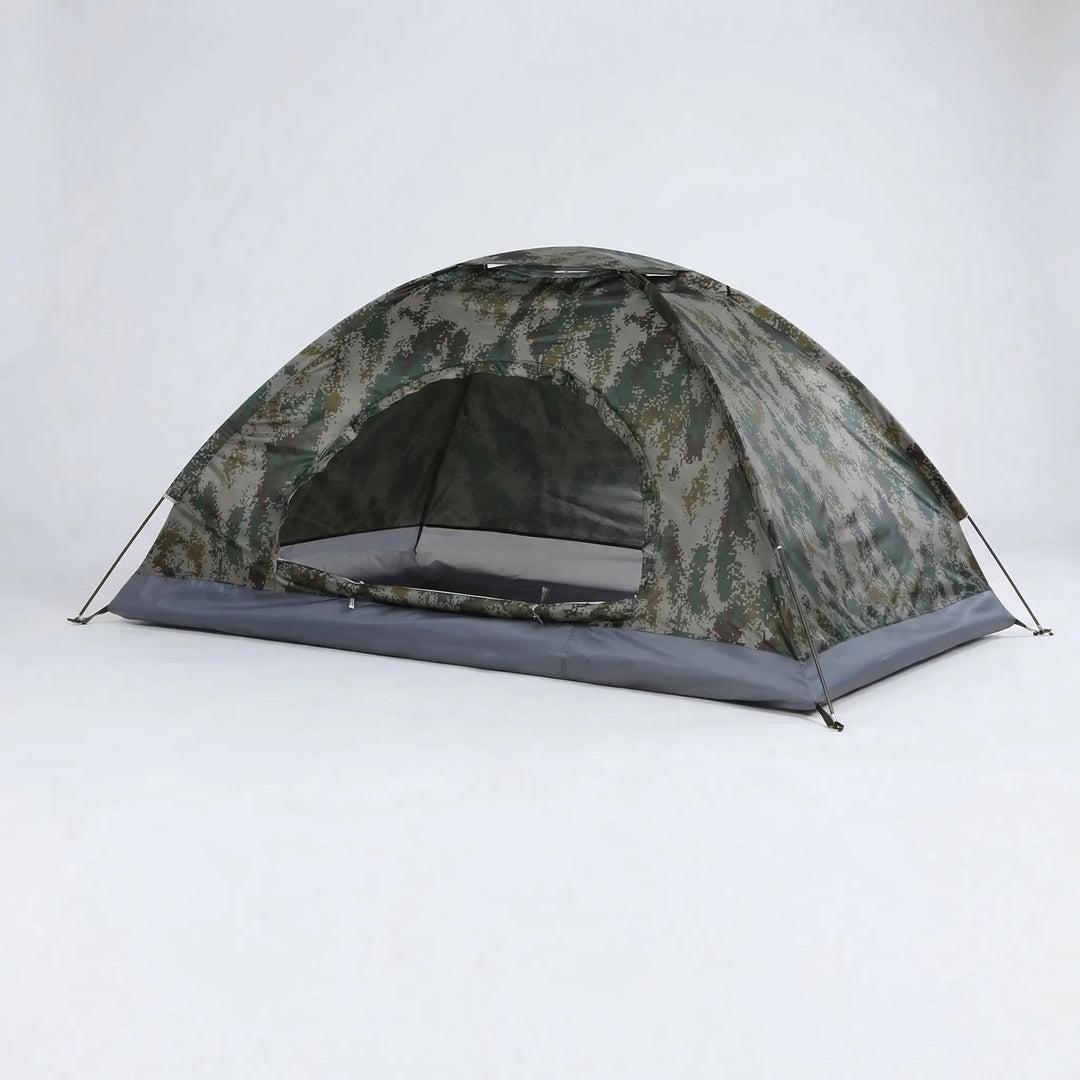 Durable 1-2 person ultralight dome tent, perfect for outdoor camping, hiking, and 3-season backpacking adventures.