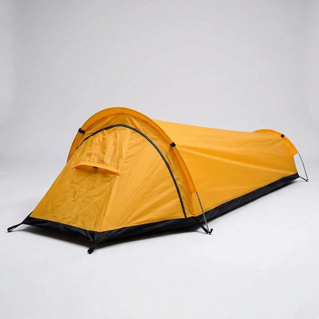 Unisex ultralight 1-person backpacking tent. Ideal solo hiking & camping gear. Compact, waterproof design.