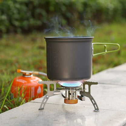 Ultralight 3700W Portable Camping Gas Stove with Piezo Ignition