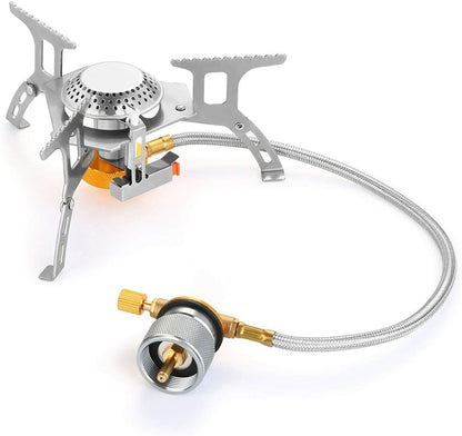 Ultralight 3700W Portable Camping Gas Stove with Piezo Ignition