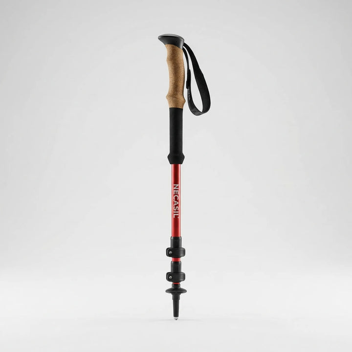 Unisex adjustable trekking poles, ultralight for comfortable hiking. Ergonomic design for trail support.