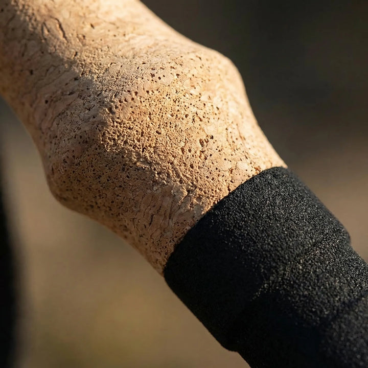 Collapsible ultralight hiking poles, durable aluminum alloy for easy packing & reliable trail support.