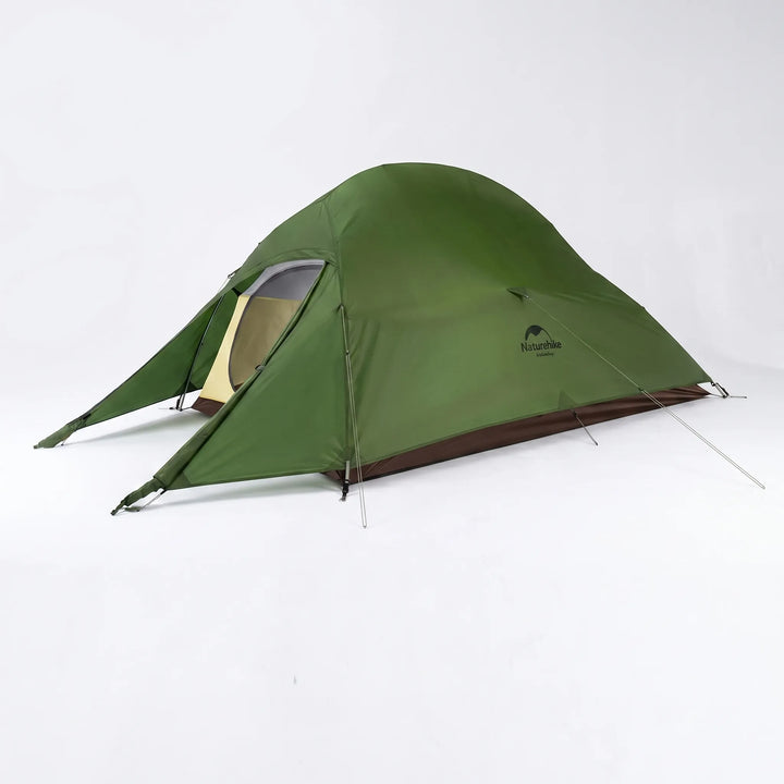 Freestanding ultralight dome tent, perfect for solo or duo backpacking. Portable 3-season camping shelter.
