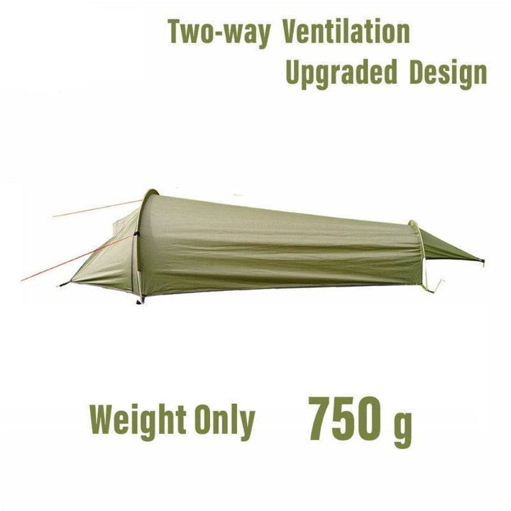 Waterproof outdoor shelter: ultralight camping tent designed for backpacking adventures