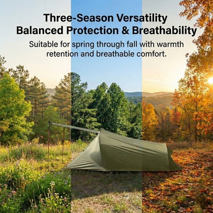 Adventure ready: 2-person ultralight tunnel camping tent, waterproof, 1.58kg.
