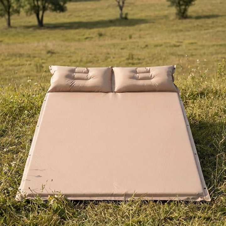 Ultralight camping sleeping pad for backpacking. Self-inflating for outdoor comfort & portable adventures.