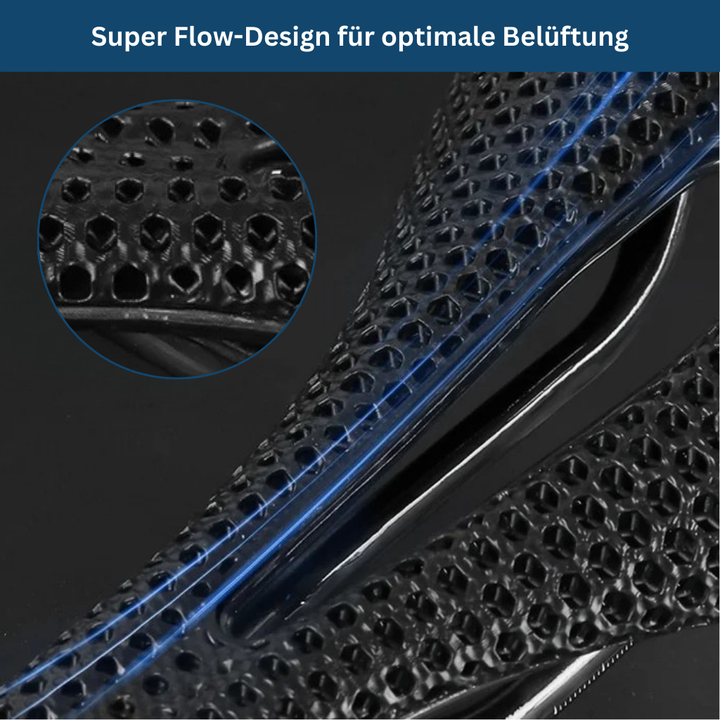 Road bike ultralight carbon fiber bike saddle, ergonomic and high-performance cycling seat