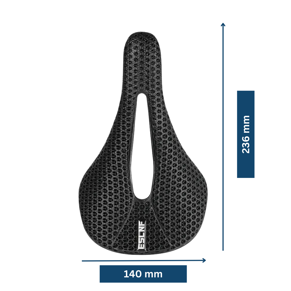 High-performance ultralight carbon fiber bike saddle, suitable for any cyclist, road or mountain