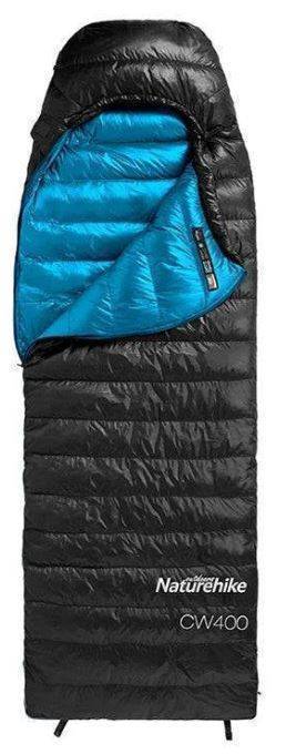 Compact ultralight duck down sleeping bag with compression sack, ideal for backpacking & hiking