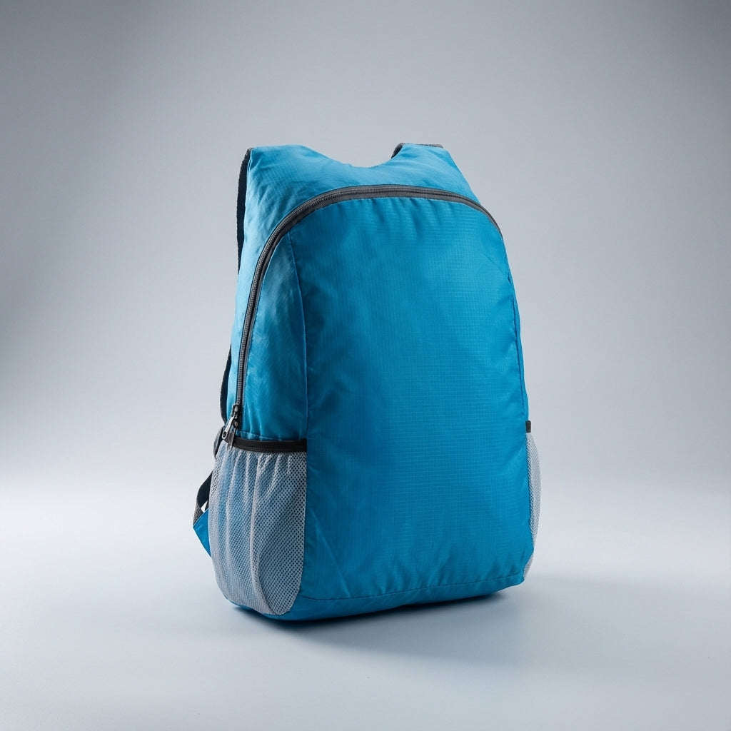 Compact, water-repellent travel daypack. Foldable backpack for hiking, travel, and everyday adventures.