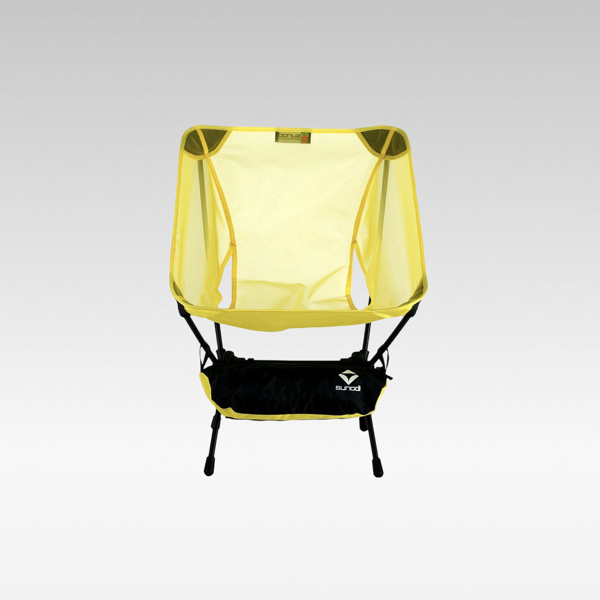 Ultralight folding mesh chair for camping, portable outdoor gear with compact design