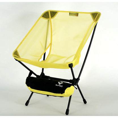 Portable outdoor mesh chair, ultralight design perfect for beach, camping, hiking
