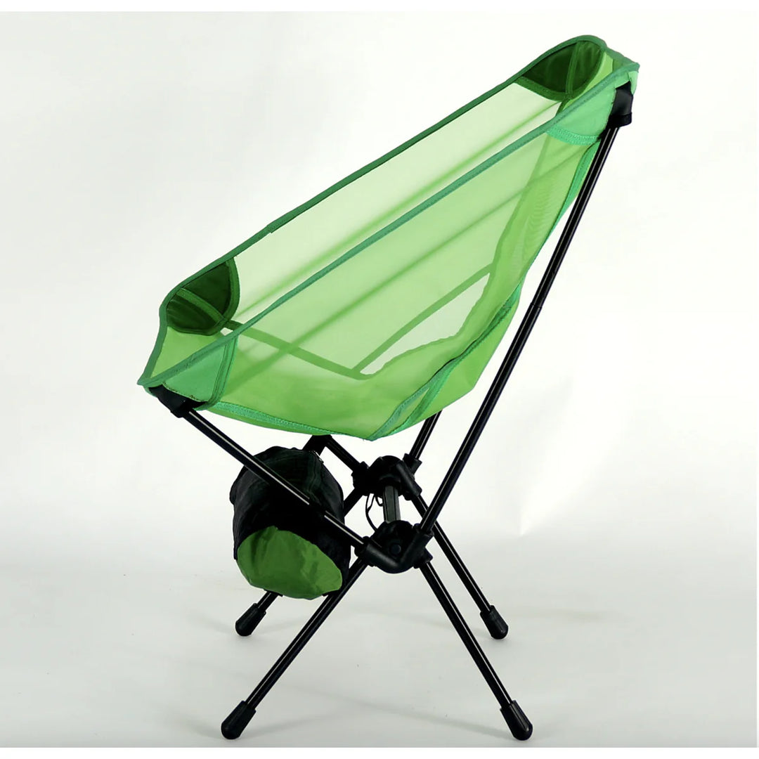 Outdoor camping mesh chair, highly portable and ultralight for easy transport