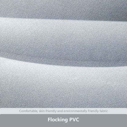 Compact inflatable camping pillow offering superior neck and lumbar support for comfortable outdoor rest.