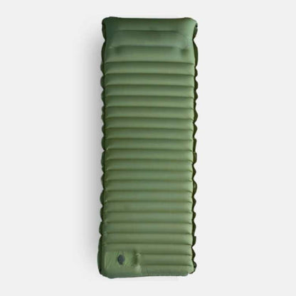 Ergonomic ultralight sleeping pad, designed for maximum comfort during camping and hiking trips.