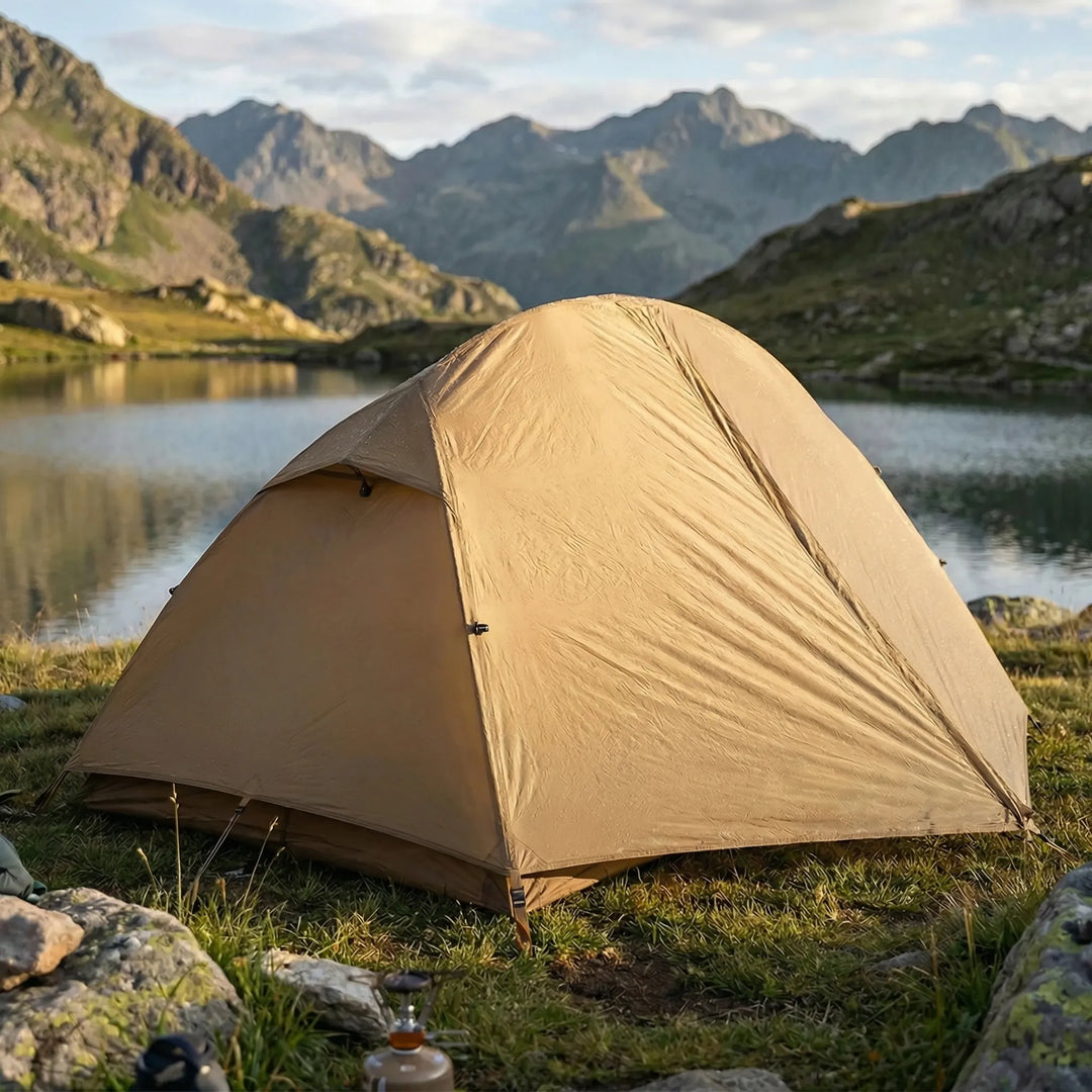 Ultralight solo dome tent for backpacking & 3-season camping. Compact & durable outdoor gear for hiking adventures.