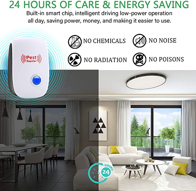 Powerful ultrasonic pest repeller for fast rat & mouse elimination. Enjoy a chemical-free, pet-safe environment.