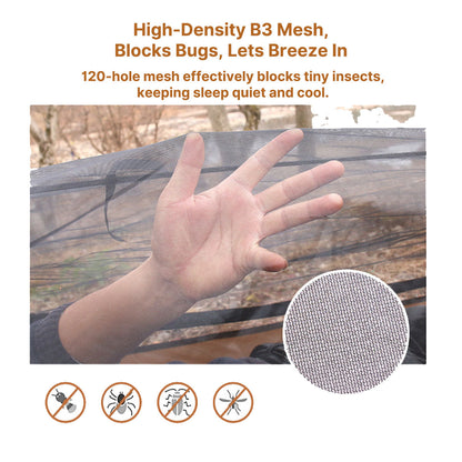 Waterproof bivy tent with instant setup, ideal for ultralight backpackers and outdoor enthusiasts.