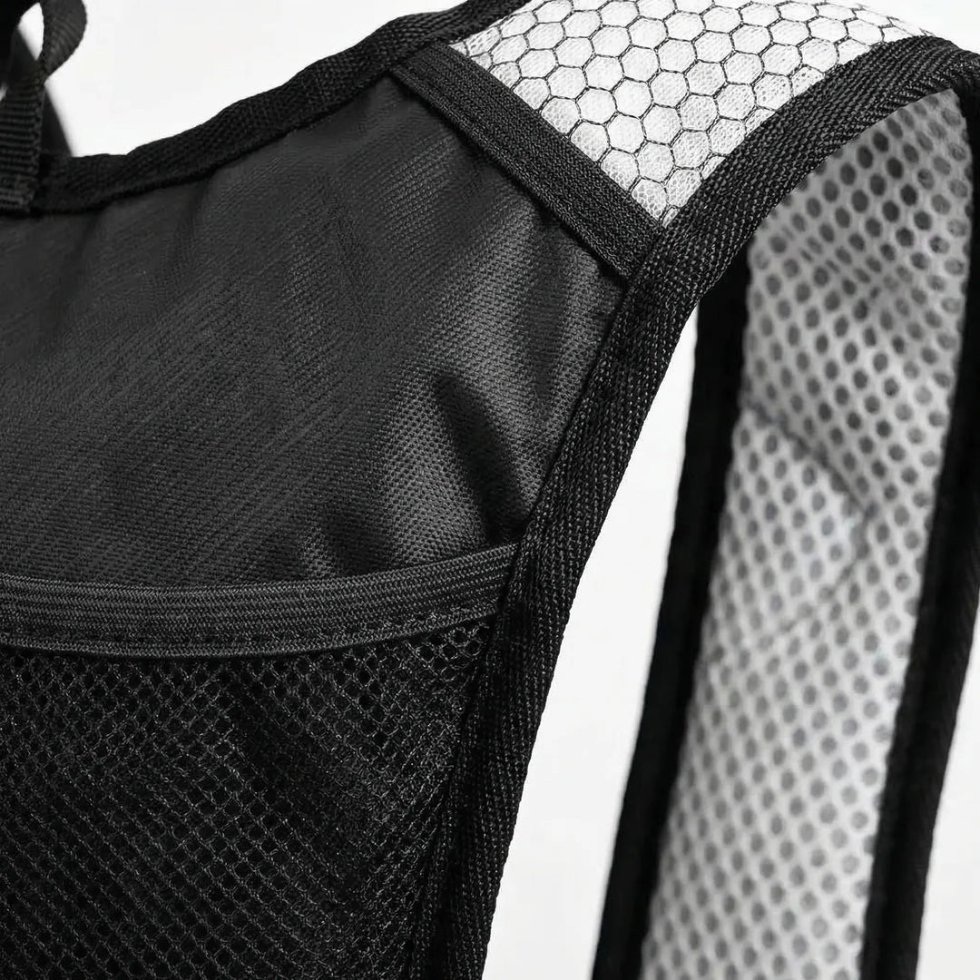 Durable 10L unisex hydration backpack for cycling & outdoor adventures. Lightweight design for trail biking sports.