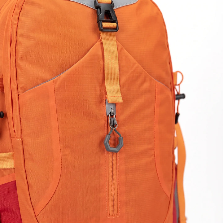 Comfortable 11-gallon unisex hiking daypack. Water-resistant outdoor gear for camping, travel, & trail adventures.