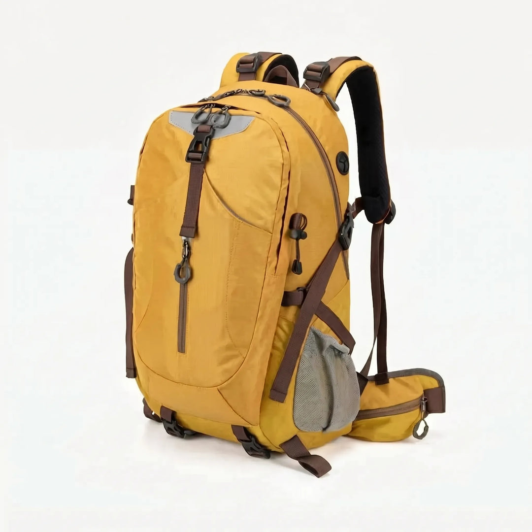Premium 11gal unisex hiking daypack. Water-resistant, comfortable outdoor gear for travel, camping, & trail adventures.