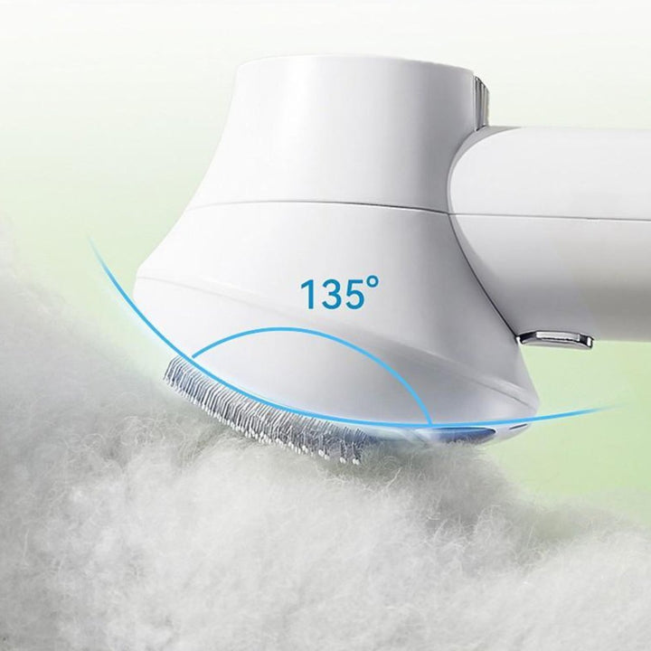 Efficient dog dryer and pet brush for grooming. Removes loose hair while drying your dog post-bath.