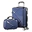 Versatile 2-piece hard shell luggage set for all travelers, TSA lock, 360° spinner wheels, durable ABS.