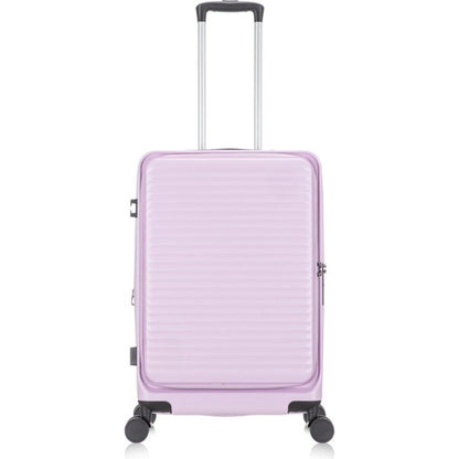 Secure 2-piece hardshell luggage set with TSA lock & laptop compartment, great for travel gear.