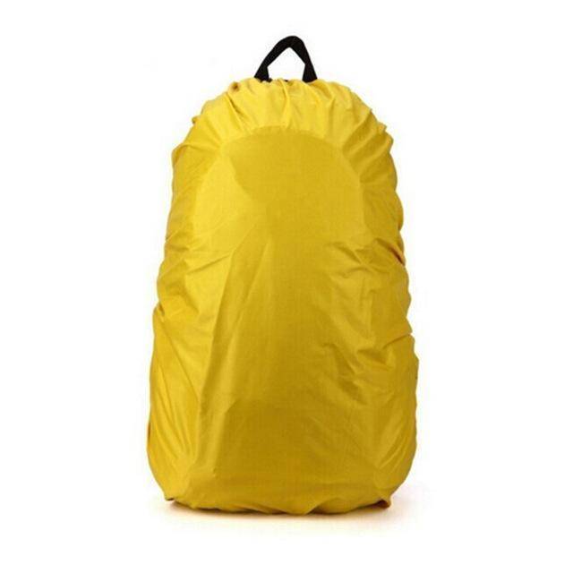 A range of 210D waterproof backpack rain covers in various colors, showcasing options for outdoor enthusiasts