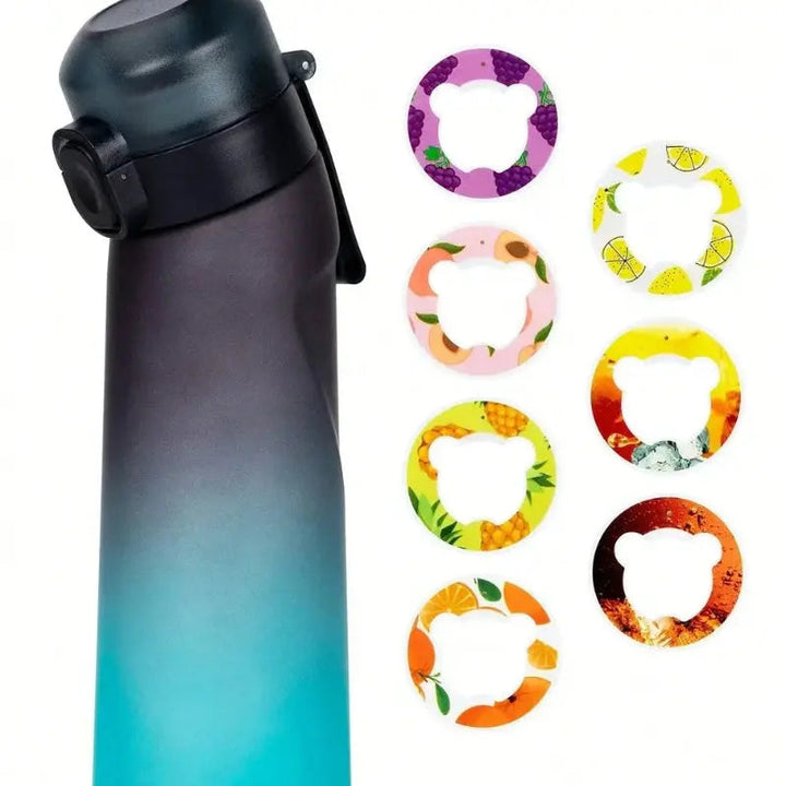 Unisex 22oz scented water bottle. Innovative flavor by smell for healthy, active hydration.